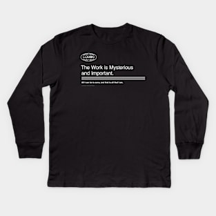 The Work Kids Long Sleeve T-Shirt